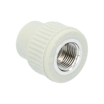 Złączka GW PPR 20x3/4" beżowa