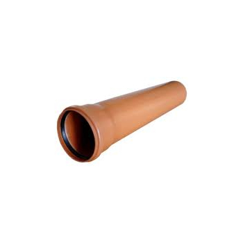 Rura PP 110/315 mm do kanalizacji zewnętrznej gr. ścianki 3,4mm, AQ, pomarańczowa