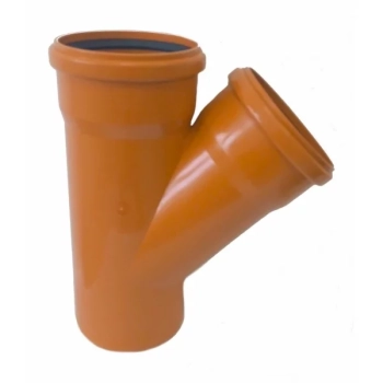 Trójnik PP 160/160/45, oranż